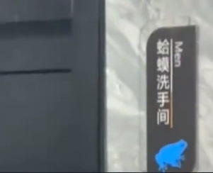 网吧用“蛤蟆”“天鹅”区分男女厕 疑似贬低男性网民
