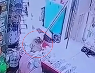 猴子4小时去超市偷东西3次 店员很无奈