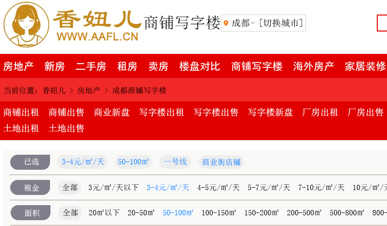 香妞儿佣金系统已开发13月 已完成房地产栏目大部分设计工作